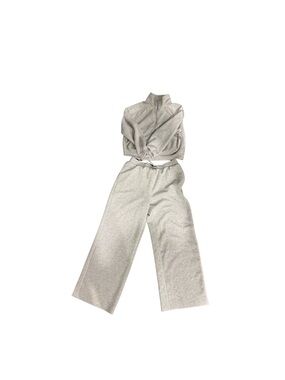 all in motion Light Gray Wide-Leg Lounge Pants